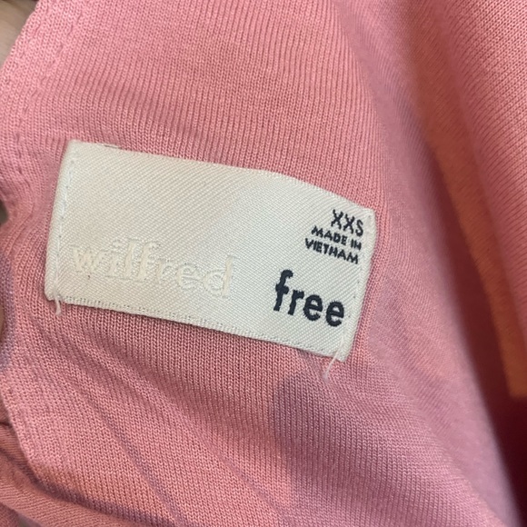 Aritzia pink blouse XXS - Picture 3 of 5